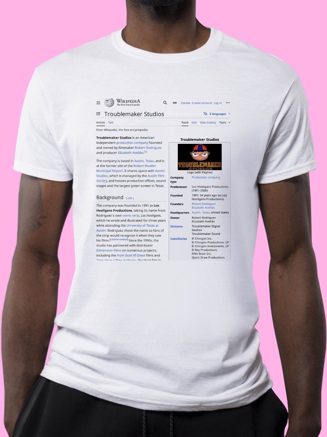 Troublemaker_Studios Wikipedia Shirt