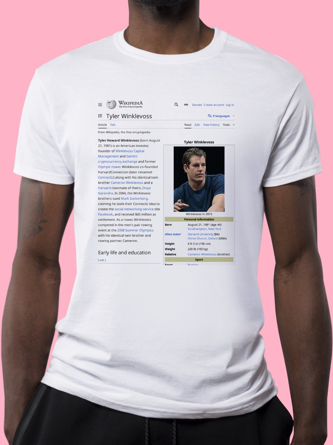 Tyler_Winklevoss Wikipedia Shirt