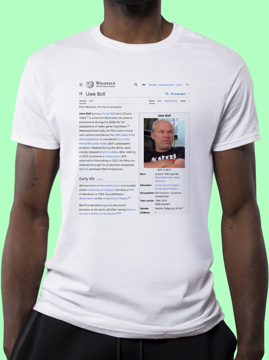 Uwe_Boll Wikipedia Shirt