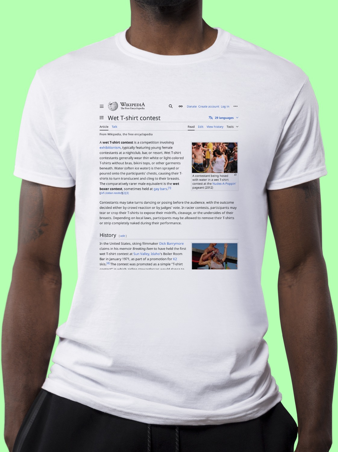 Wet_T-shirt_contest Wikipedia Shirt