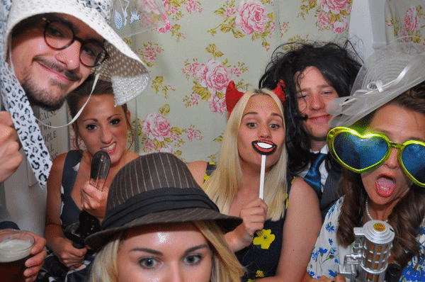 Picture from Photobooth for Ross and Chloe's Essex Wedding