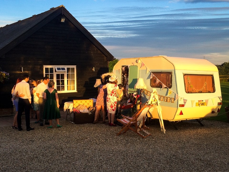 Photo of Winnie in the evening light at the Compasses At Pattiswick